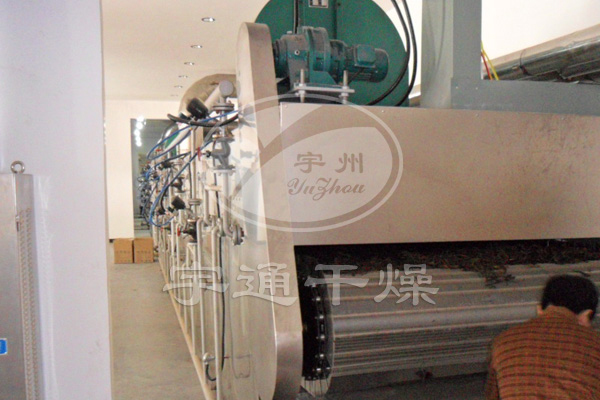 大蒜片、辣椒及蔬菜干燥帶式干燥機